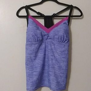 Activewear purple shirt